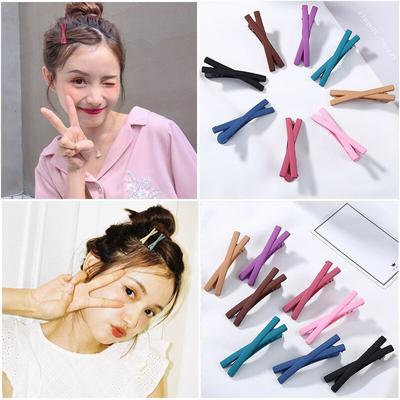 Neue Nahtlose Haar Clip Frauen Acetat Blatt Keine Biegung Pony Clip Entenschnabel Clip Haarnadeln Haar Styling Werkzeug Frauen Mädchen