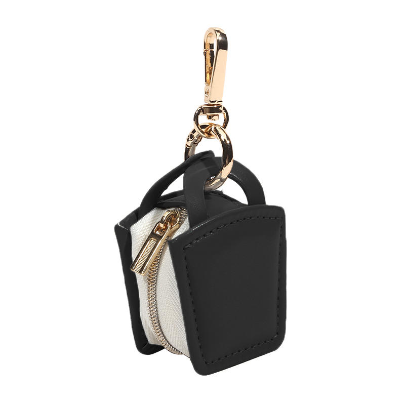 Portable Mini PU Jewelry Box Minimalist Gifts Jewelry Storage Case Keychain Travel Bag Pendant Bag Accessories