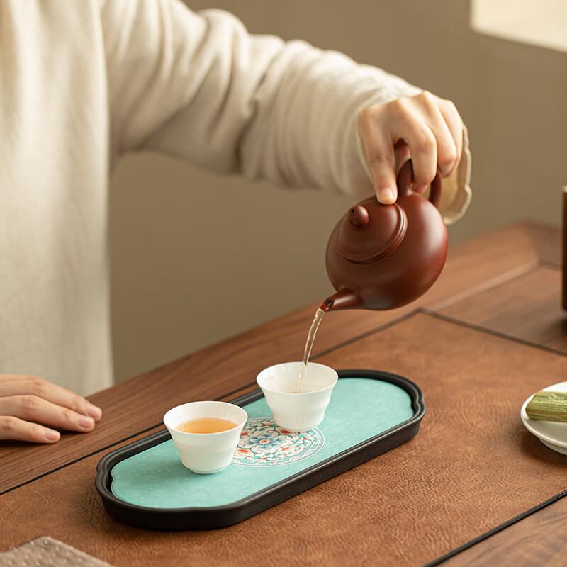 Shangqi Metal Oval Dry Bubble Tea Tray