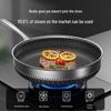 Honeycomb 316 Stainless Steel Non-Stick Frying Pan for Steaks and Pancakes