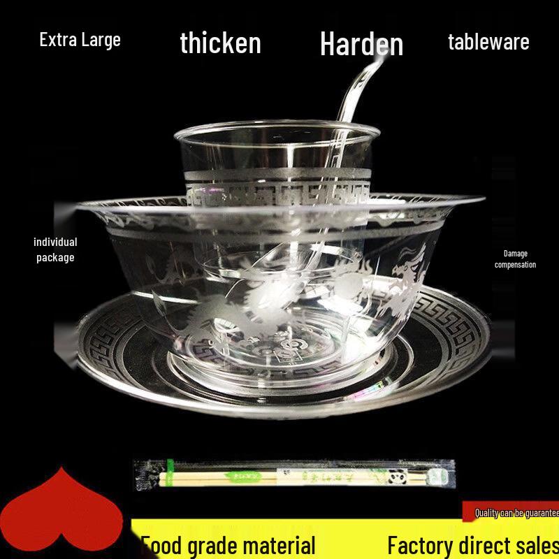 

Disposable Plastic Dining Set