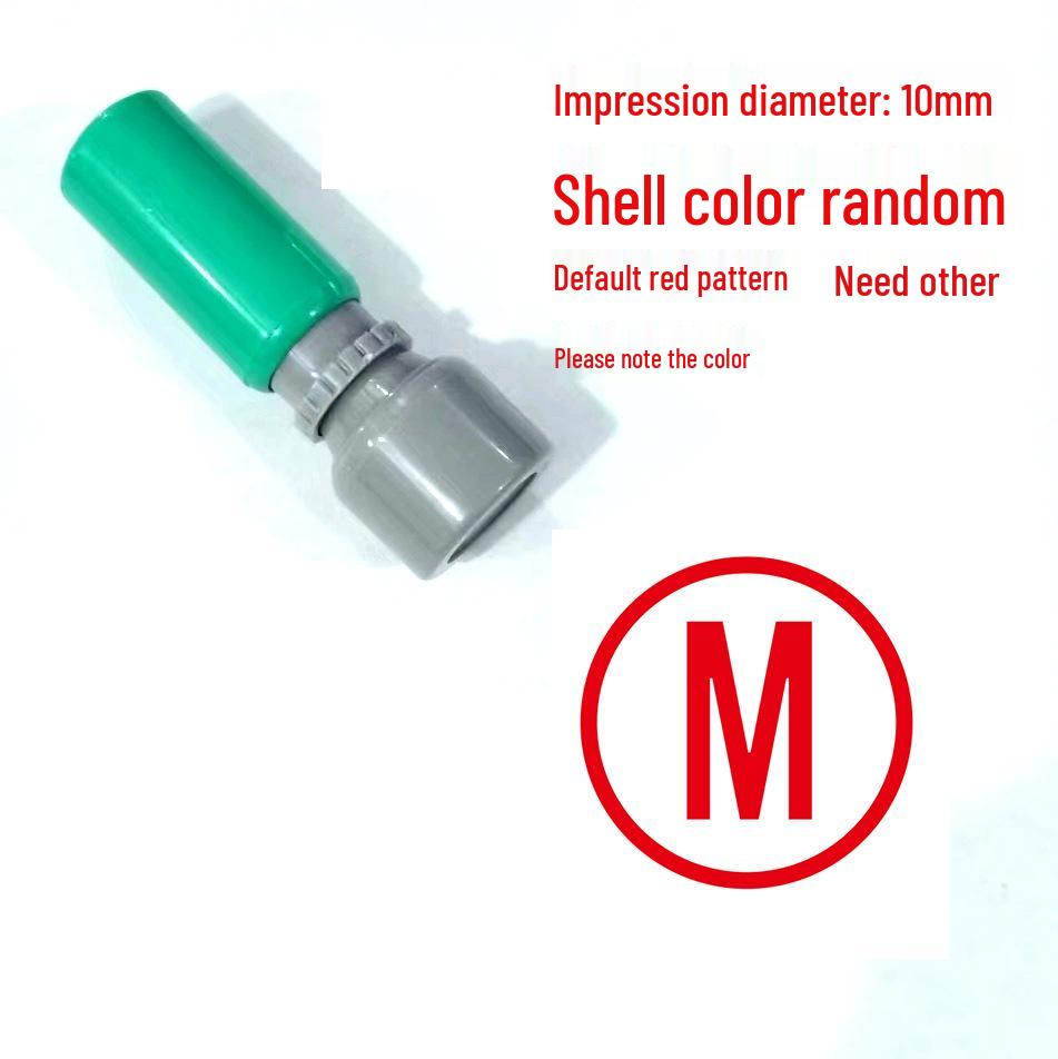 10mm Lichtempfindliches Stempelset: Vollständiges englisches Alphabet & Zahlen 0-9, Perfekt für Lehrer & Nummerierungsaufgaben, Kleine Größe