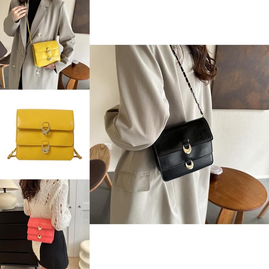 Chic Crossbody Mini Square Bag For Women With Elegant Chain Accents Ideal For Fashion