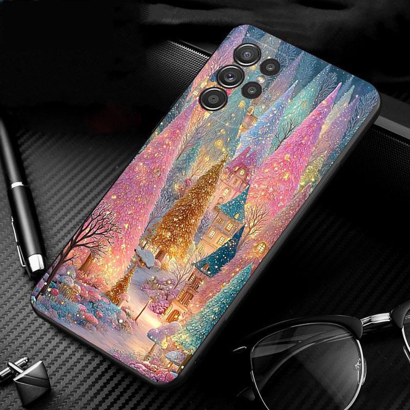 

Christmas Tree Ball Phone Case For Samsung Galaxy S25 S24 S23 S22 S21 Ultra S24 S23 S22 S21 S25 Plus S24 S25 FE S23Ultra