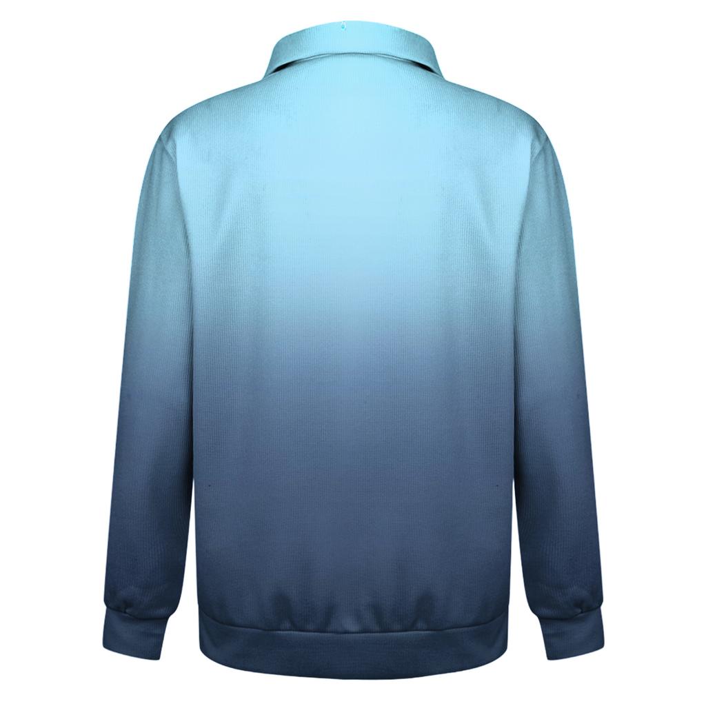 Herren 1/4-Zip Kapuzensweatshirt