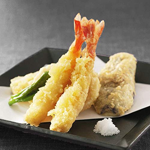 PEARL METAL Matte Tempura Pan, 20cm, Limited Edition, Black, Iron, with Thermometer, BLKP Black, AZ-5037