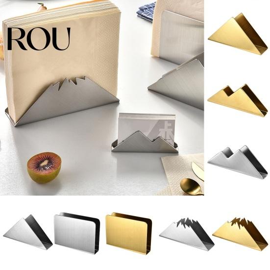 Portatovaglioli da Cucina Portatovaglioli Grande Capacità Salvaspazio Acciaio Inossidabile Portasciugamani di Carta Tavolo da Pranzo Supporto da Tavolo Scaffale per Articoli per la Casa