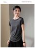 Slimming and slimming round neck short sleeved t-shirt for women in summer 2026, fashionable and versatile casual solid color top