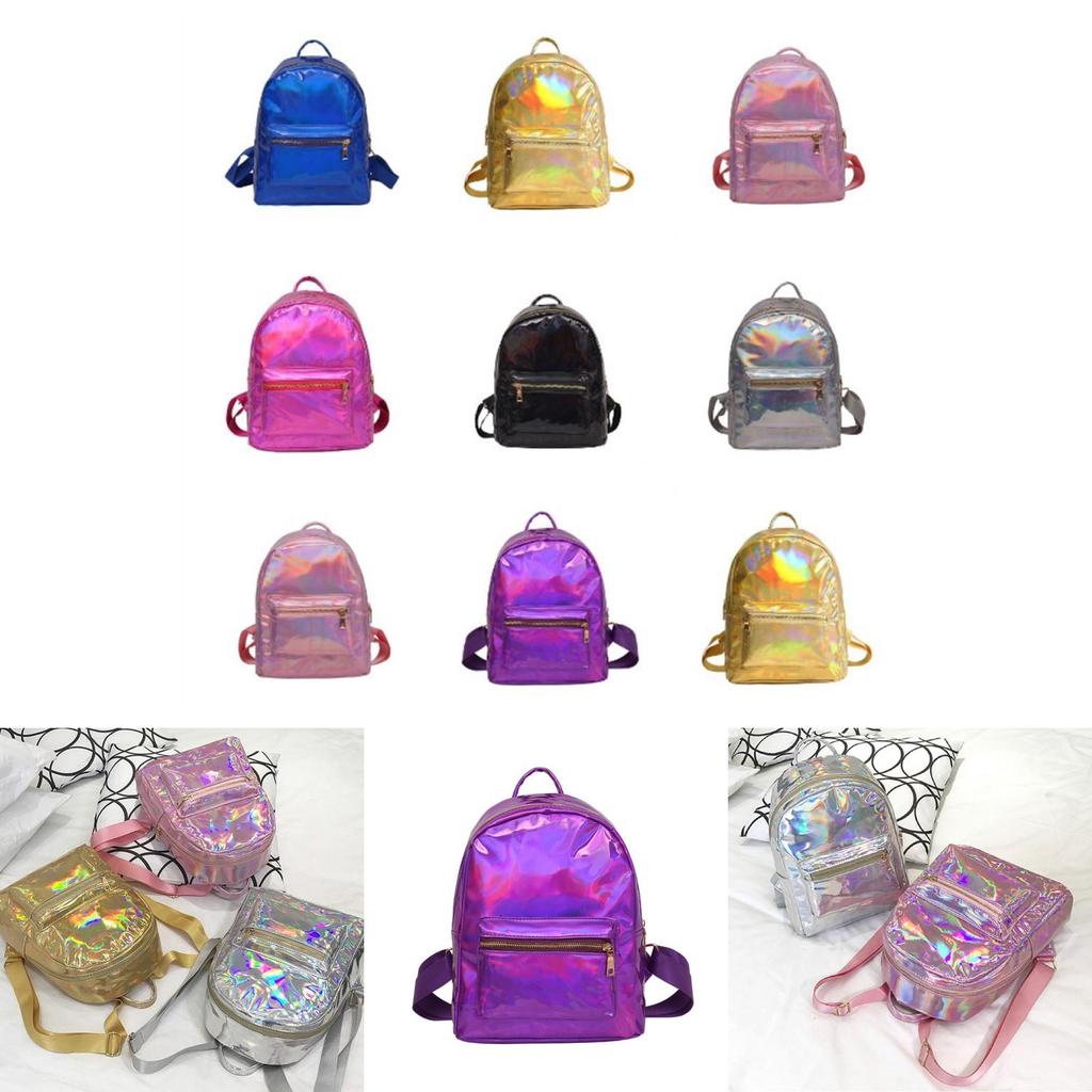 Luxurious Women's Backpack Shoulder Bag For School And Travel In Pu Leather