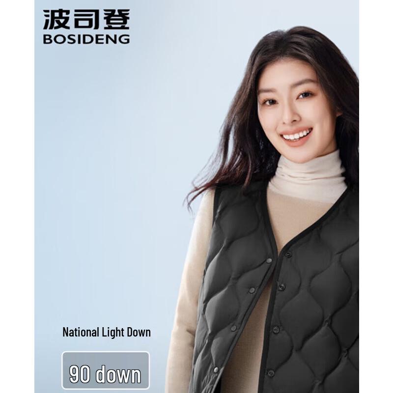 Bosideng B250130006 Quilted Slim-Fit Down Jacket