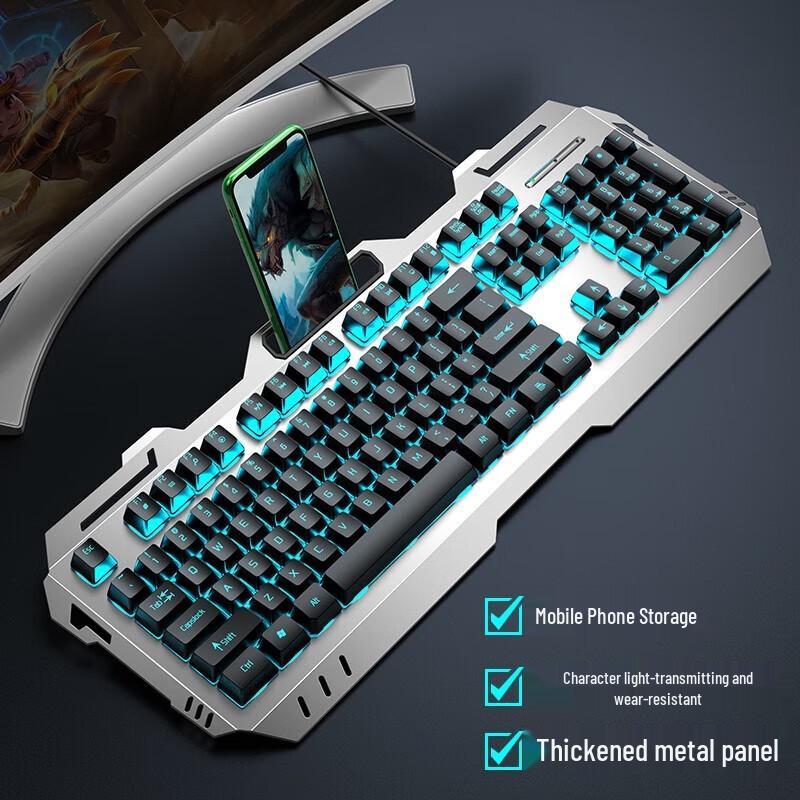 87-Key Wired Mechanical Gaming Keyboard