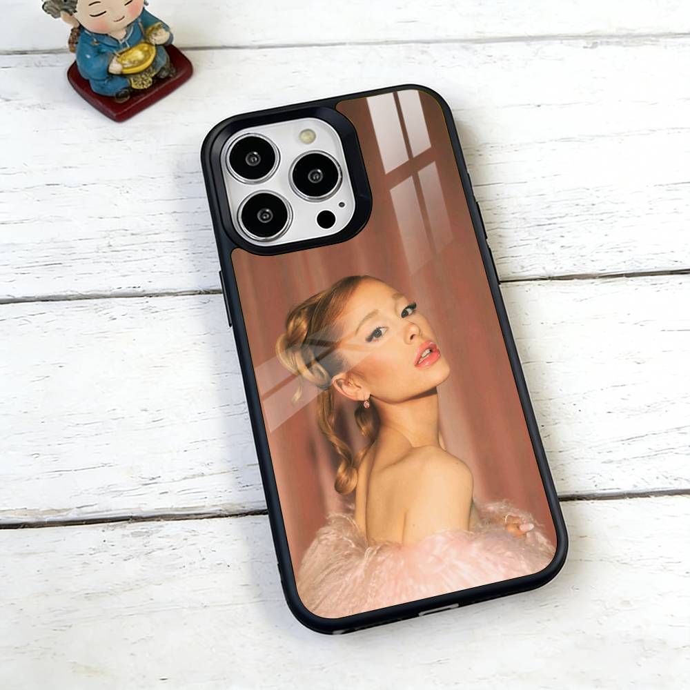 Ariana Grande Phone Case For iPhone17,16,15,14,13,12,11 Plus,Pro Magnetic For Magsafe Wireless Charging