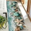 1 Pieza Alfombra Decorativa Antideslizante Lavable Tipo Runner para Entrada, Sala de Estar, Dormitorio y Patio