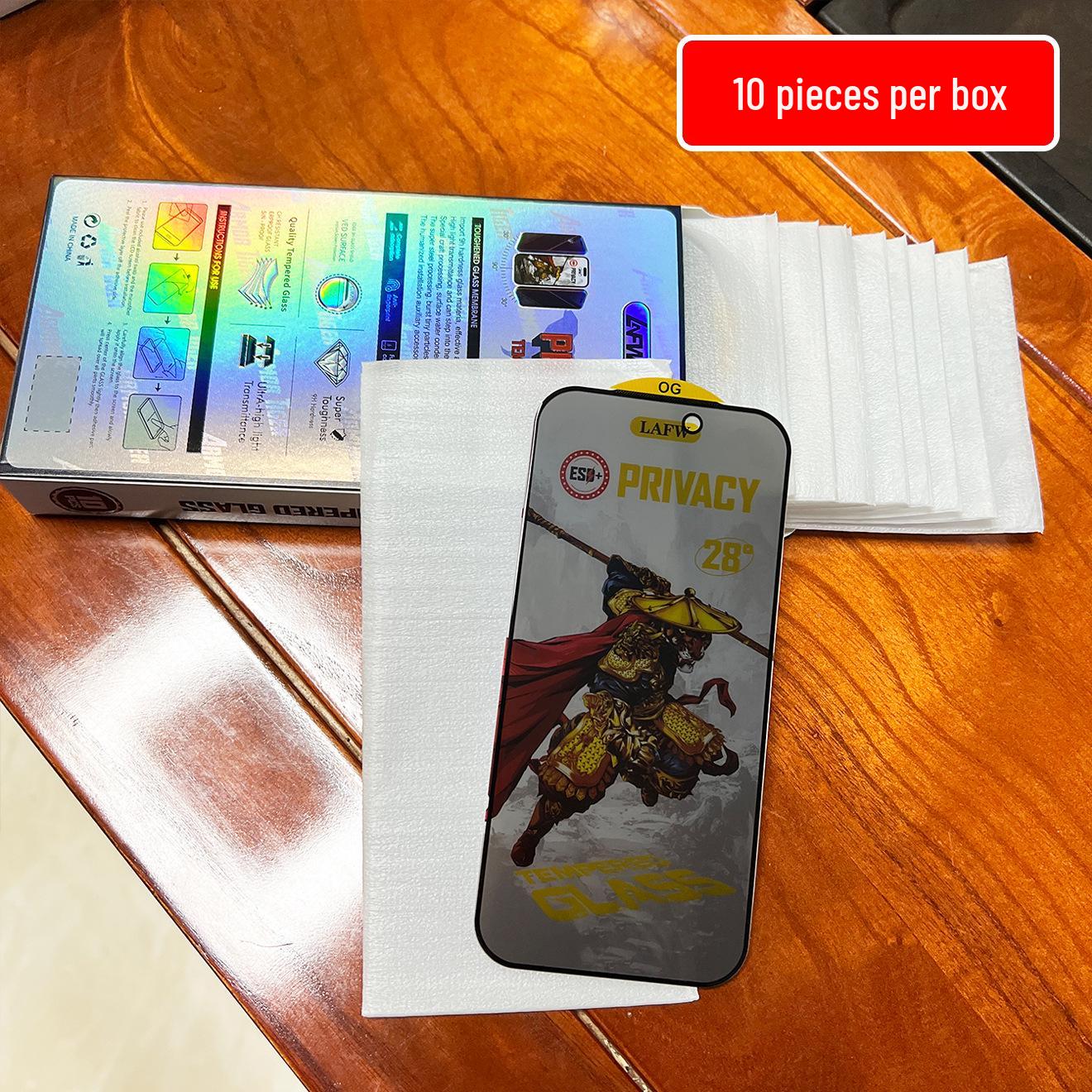 

iPhone 16 Pro Max Privacy Tempered Glass Anti-Static Film for Apple 13 to 17, XR Transparent Privacy Protector. iPhone 12 Pro Max