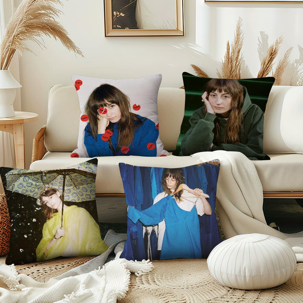 Singer F-Faye Webster Music cushion cover Pillow Cover Decoration Room Home Sofa living Office Car Nordic Simplicity