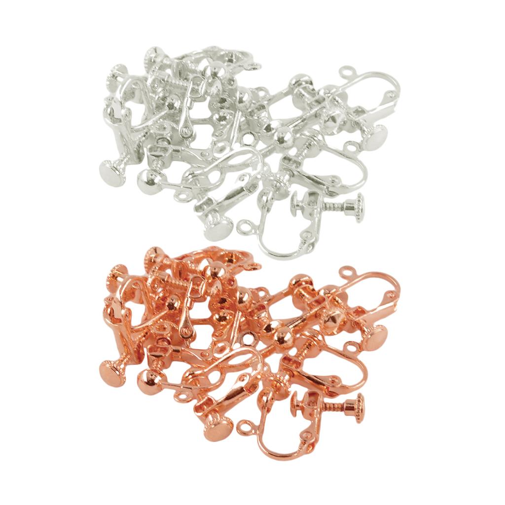 24Pcs Adjustable Earrings Finding Tool for Jewelry Making