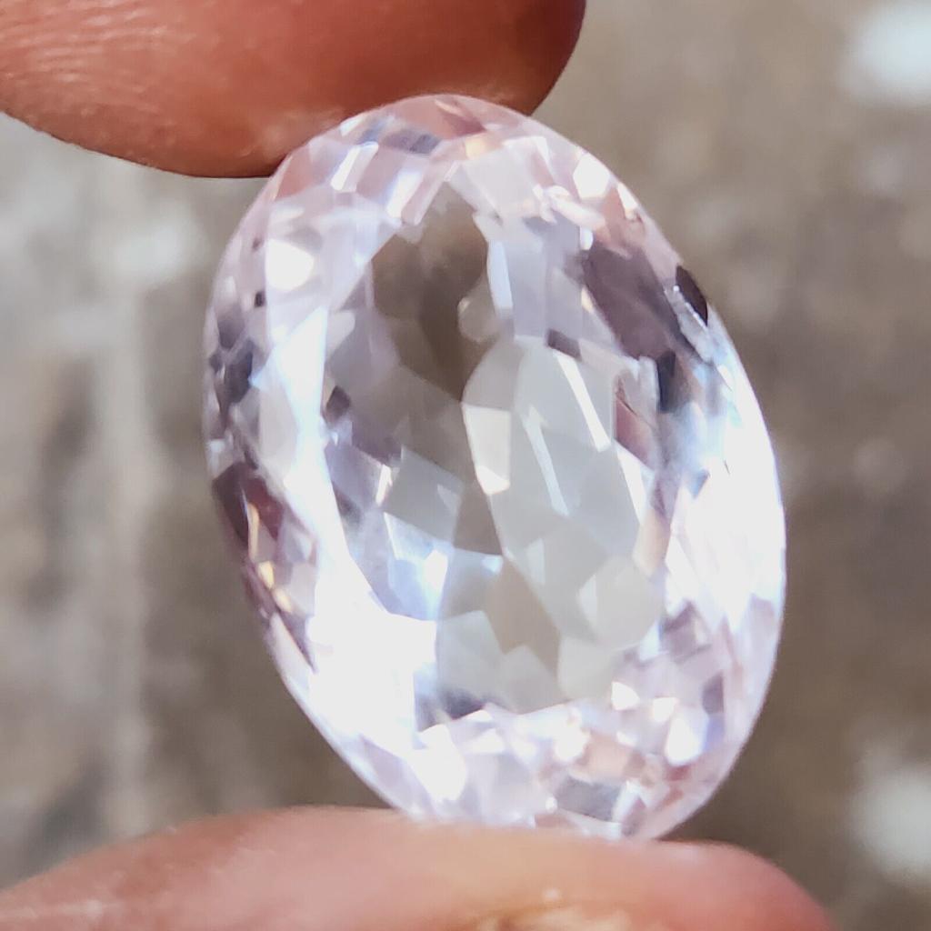 CERTIFIED Flawless 36 Ct Oval Shape White Montana Sapphire Loose Gemstone