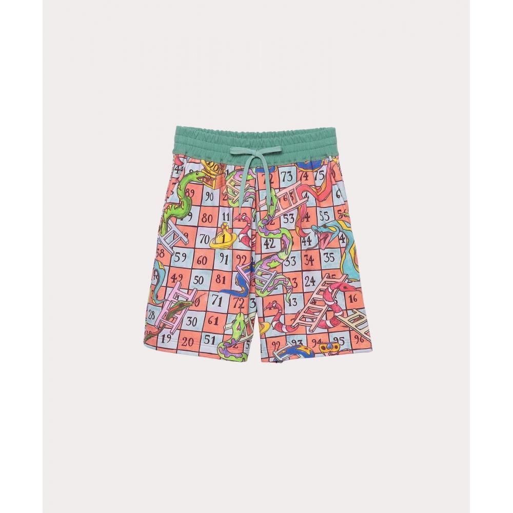 

Vivienne Westwood Japan SNAKES AND LADDERS NEW GLADE ШОРТЫ 2490103403 КРАСНЫЕ 44