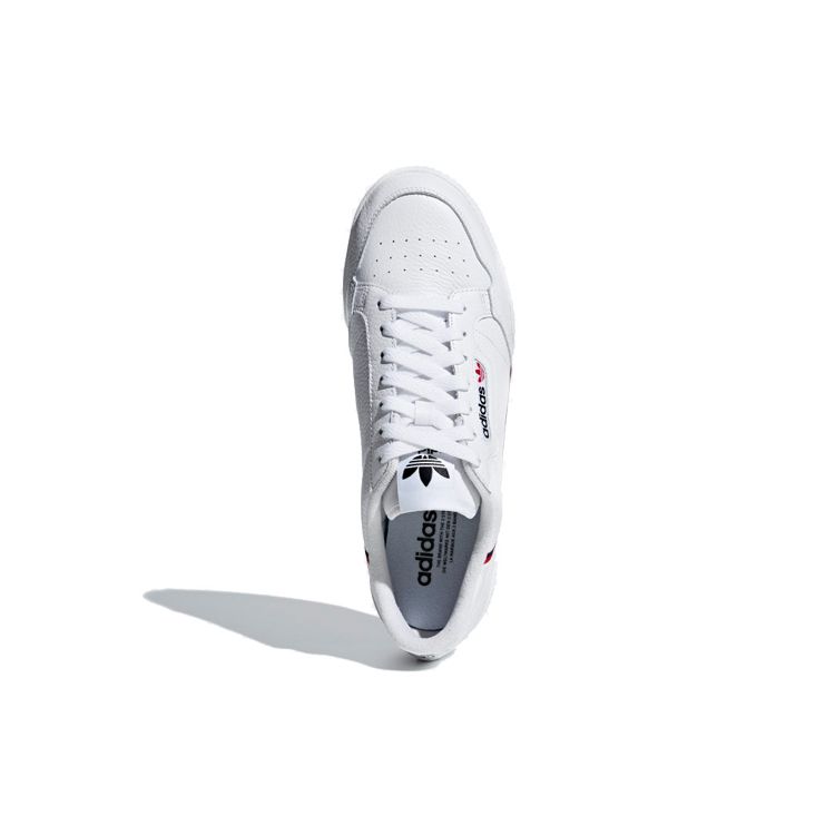 Adidas Continental 80 White Navy Scarlet Unisex joggesko Cloud-White Collegiate-Navy G27706