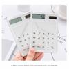 Slim Shape Touch Screen Calculator Clear Shell 8 Digit Calculator  Daily Accounting