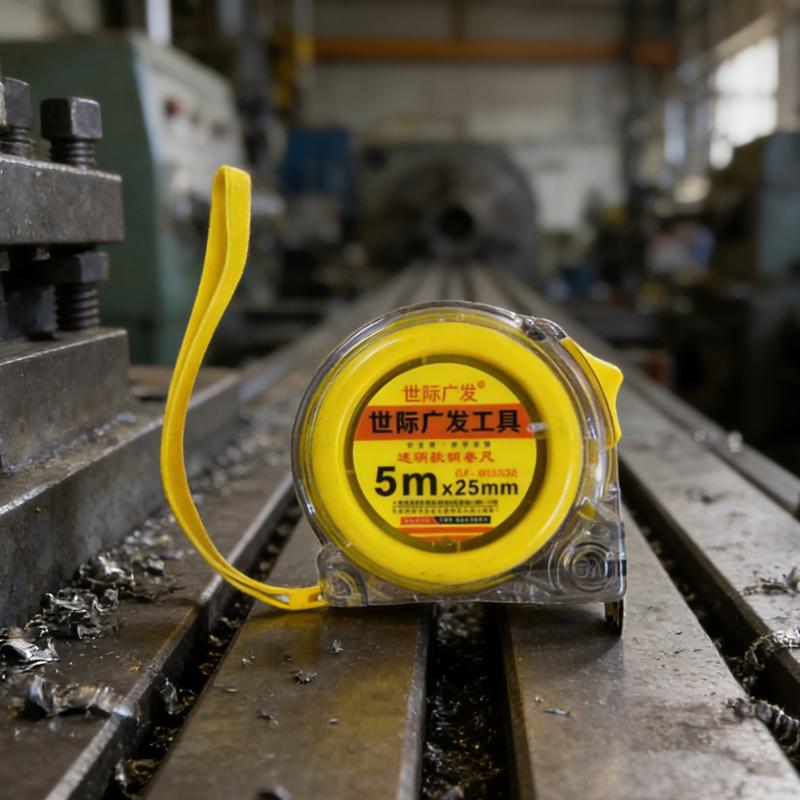 Yellow Portable High-precision Tape Measure Measure Simple and Multi Functional Steel Tape Measure Suitable for Site Surveying