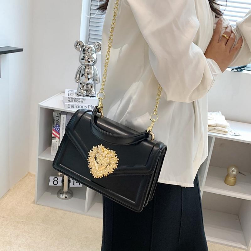 Classic Fashion Women's Bag Trend Brand Chain Shoulder Bag High-end Elegant Temperament Crossbody Bag Designer Luxury Handbag