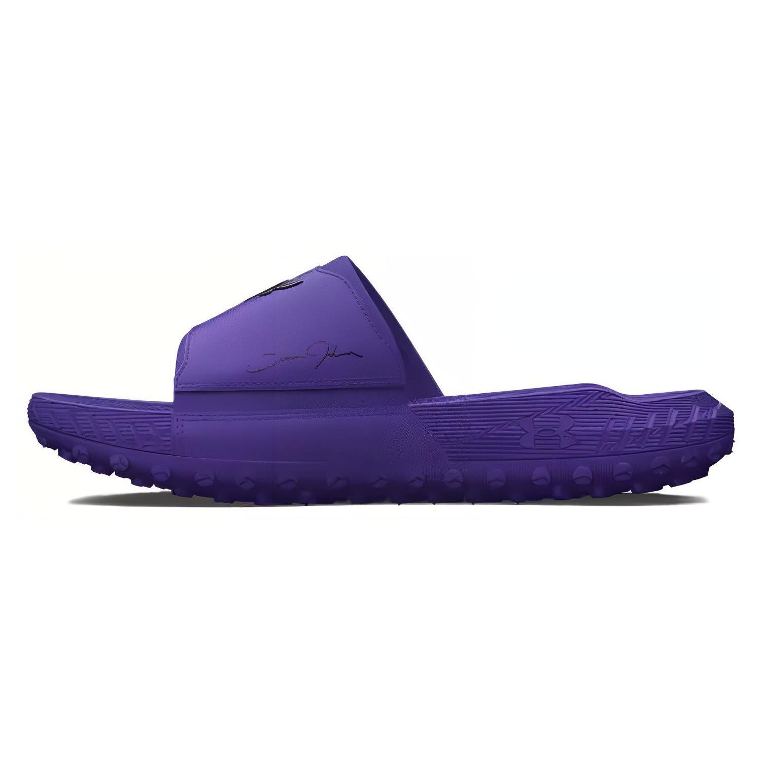 Under Armour Project Rock 3 Slides  Purple  3026034500 42.5