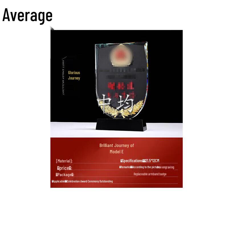 Crystal Retirement Armband Souvenir