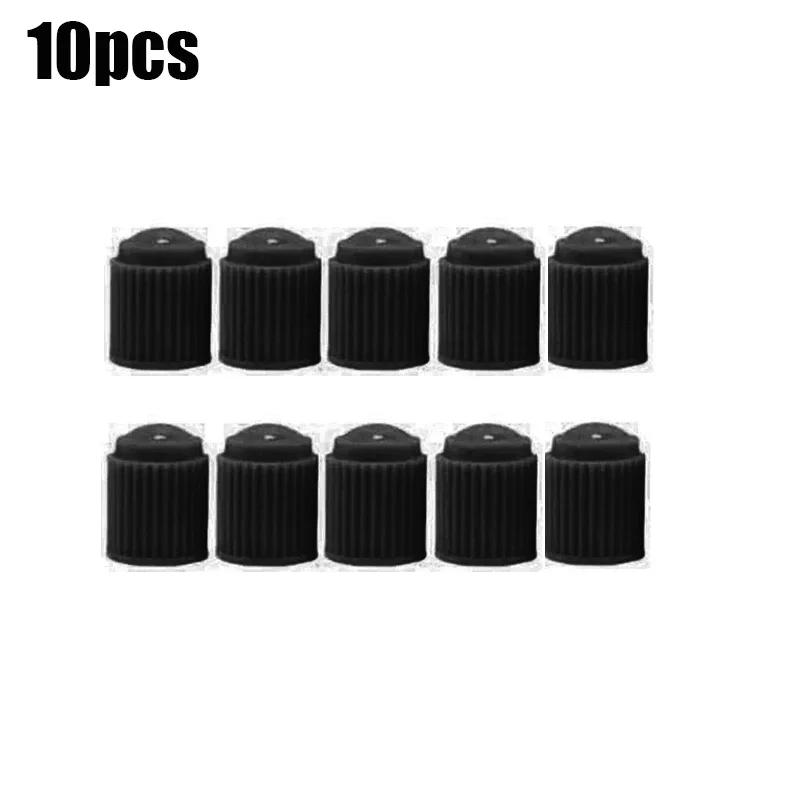 20Pcs Car Tire Tyre Valve Caps with O Rubber Ring Dust Covers Plastic Black Grey Red Stem Valve Caps for Cars Motorcycles Bike