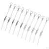 5 Sets Tube Necklace Bracelet Hook Extension Chain DIY Jewelry Crafting