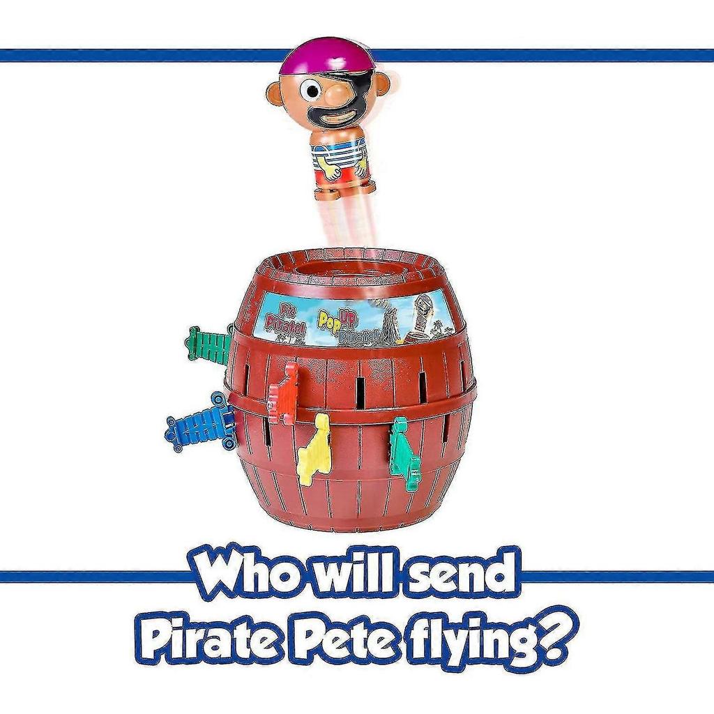 Klasyczna gra planszowa akcji dla dzieci Pop Up Pirate