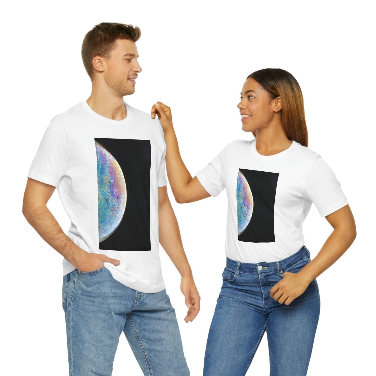 Earth Graphic Tee: Unisex Jersey Short Sleeve T-Shirt XL