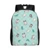 B-BADBADTZ Backpacks for Women Men Water Resistant College School Penguin Anime Bag Printing Bookbags