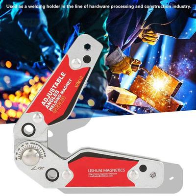 Adjustable Multi-angle Welding Magnet Clamp Tool Strong Ndfeb Magnet Magnetic Welding Clamp 20-200 Degree For Welding Fabri R2r7