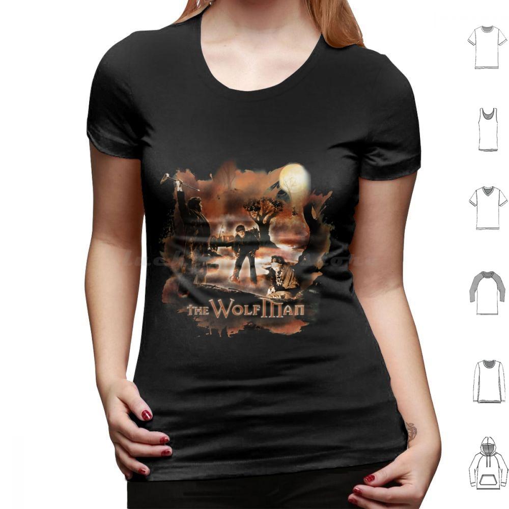 The Wolfman T Shirt 6xl Cotton Cool Tee Horror Fan Wolf Halloween 1941 Classic Movies Werewolf Monster Wolfman Horror Classic