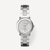 Rumton Round White Mother-of-Pearl Silver Metal Wristwatch Mare