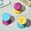 1Pcs/1Set Screw Self-Adhesive Hook Cute Cartoon Sticky Hook For Wall Door Non Punching Hooks For Bag Storage Organizer