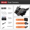 8K Drone 5G GPS Profissional Obstáculo Evitação UVA Câmera Dupla HD Fotografia Aérea Controle Remoto Aeronave Brinquedos
