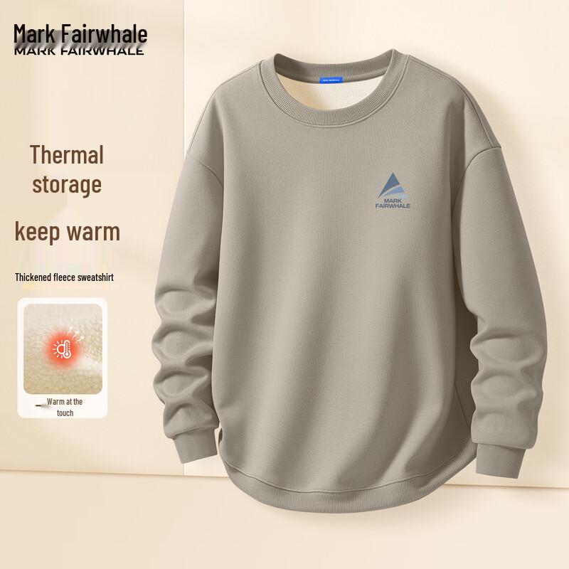 

Мужской теплый флисовый свитшот с круглым вырезом Mark Fairwhale 3XL