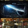 Custom 3D Photo Wallpaper Personality Cosmic Space Cabin Spacecraft Wall Painting 3D Restaurant Hotel Internet Gaming Room Mural Wall Paper