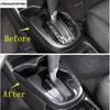 Carbon Fiber Dashboard Frame / Door Speaker / Gear Shift Panel / Window Lift Cover Trim Accessories For Honda FIT JAZZ 2014-