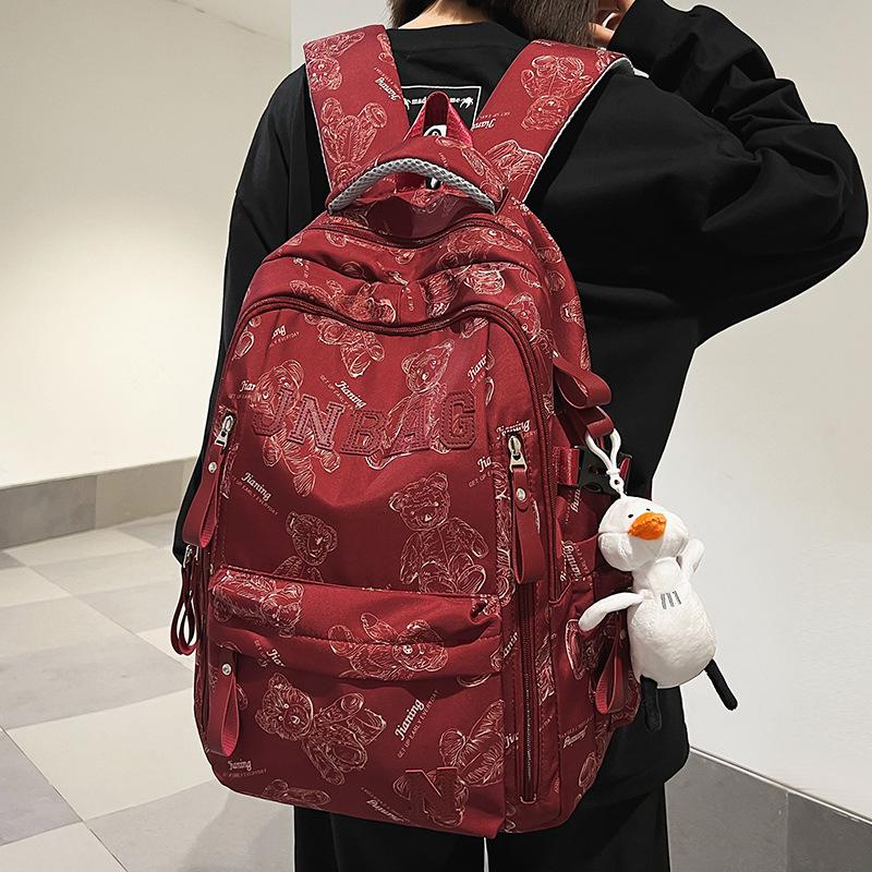 Girls  Junior High School Students  Printed Male Backpacks  Middle School Students  College Students  Backpacks