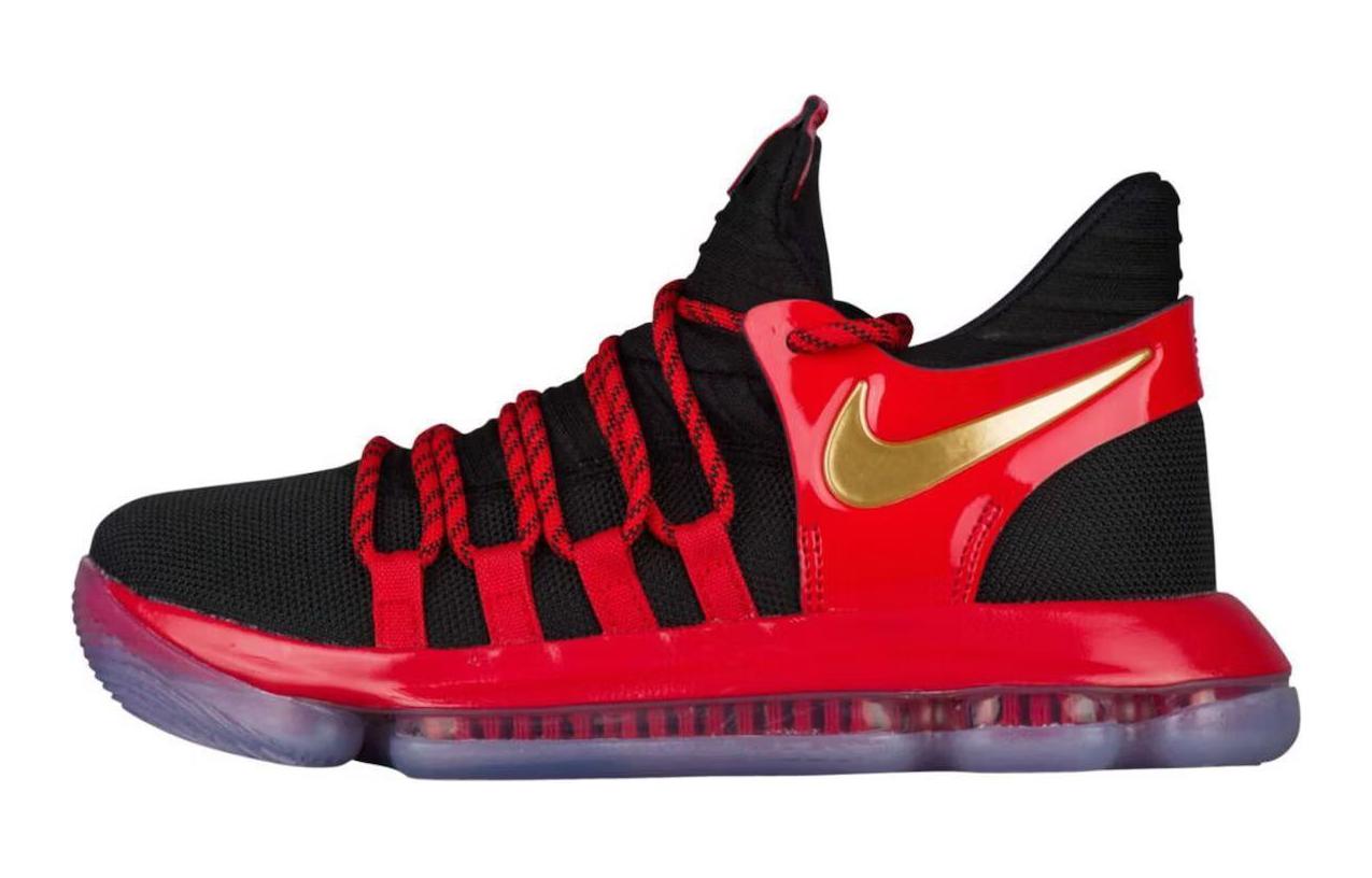 Nike Zoom KD 10 LE GS Bred AJ7220-076 38.5