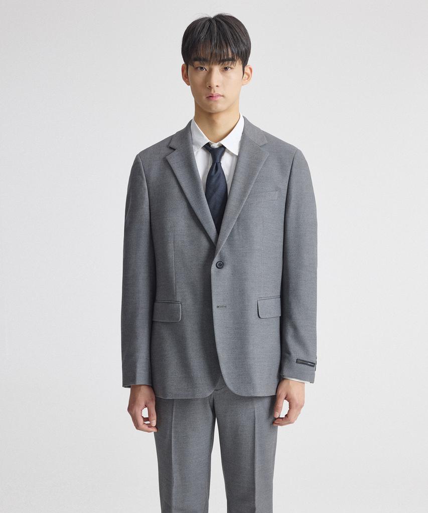 Stco Diems Soft Touch Melange Twill Jacket_Gray (Classic Fit)