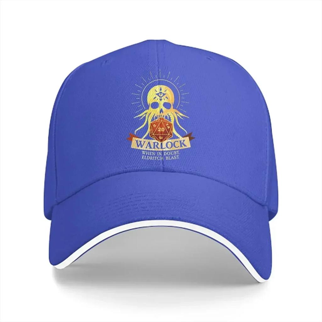 When In Doubt Eldritch Blast Baseball Cap Men Hats Women Visor Protection Snapback DnD Game Caps