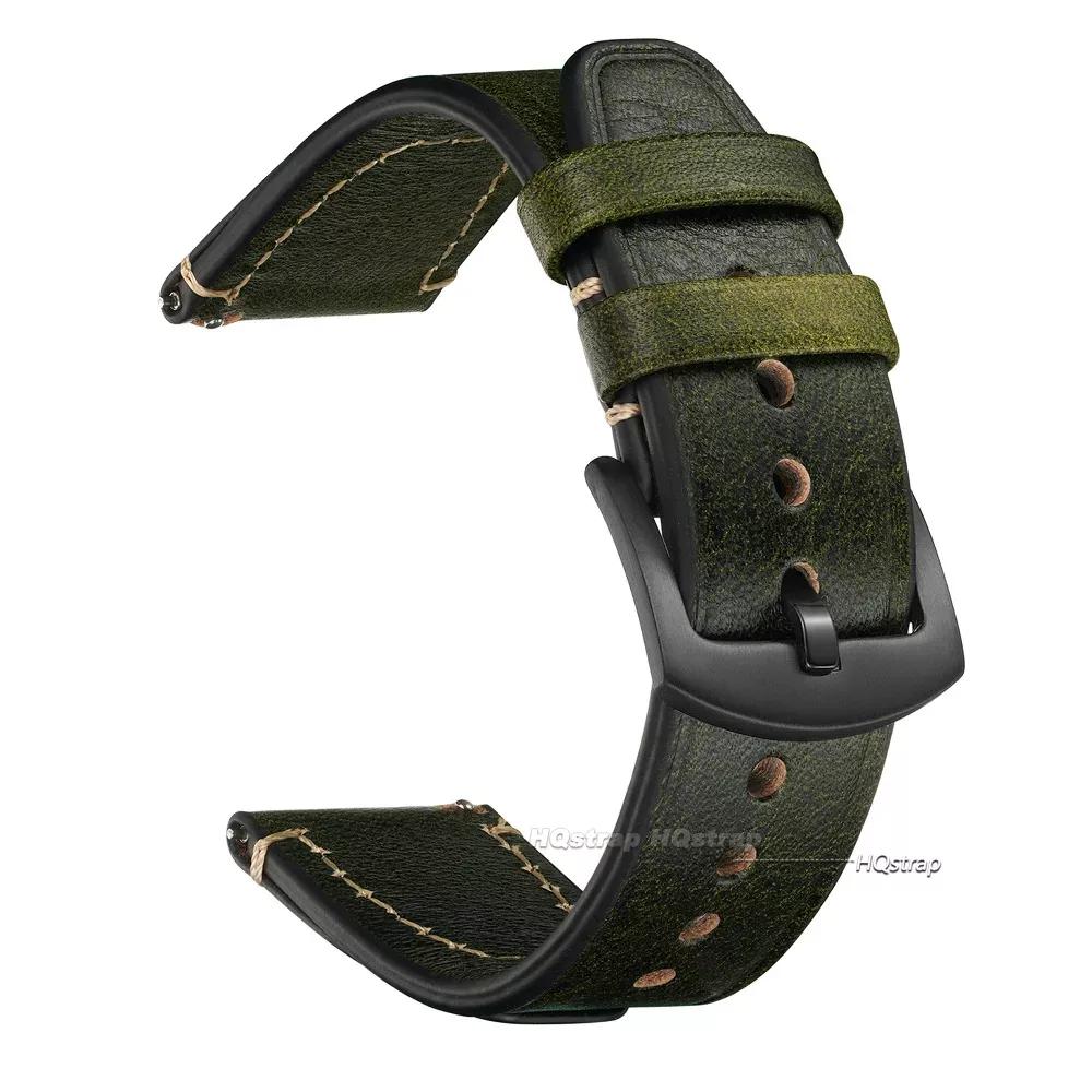 Quick Release Vintage Watch Strap for Rolex Genuine Leather Wrist Straps 18 20mm 22mm Men Women Watch Bracelet Watch Accessories