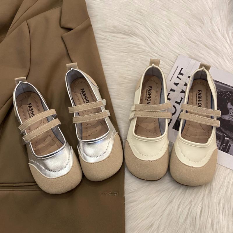 Women's Flats 2025New Casual Single Shoe Mary Jane Shoes for Women Slip-On Loafers Soft Sole Walking Flats Zapatos Mujer