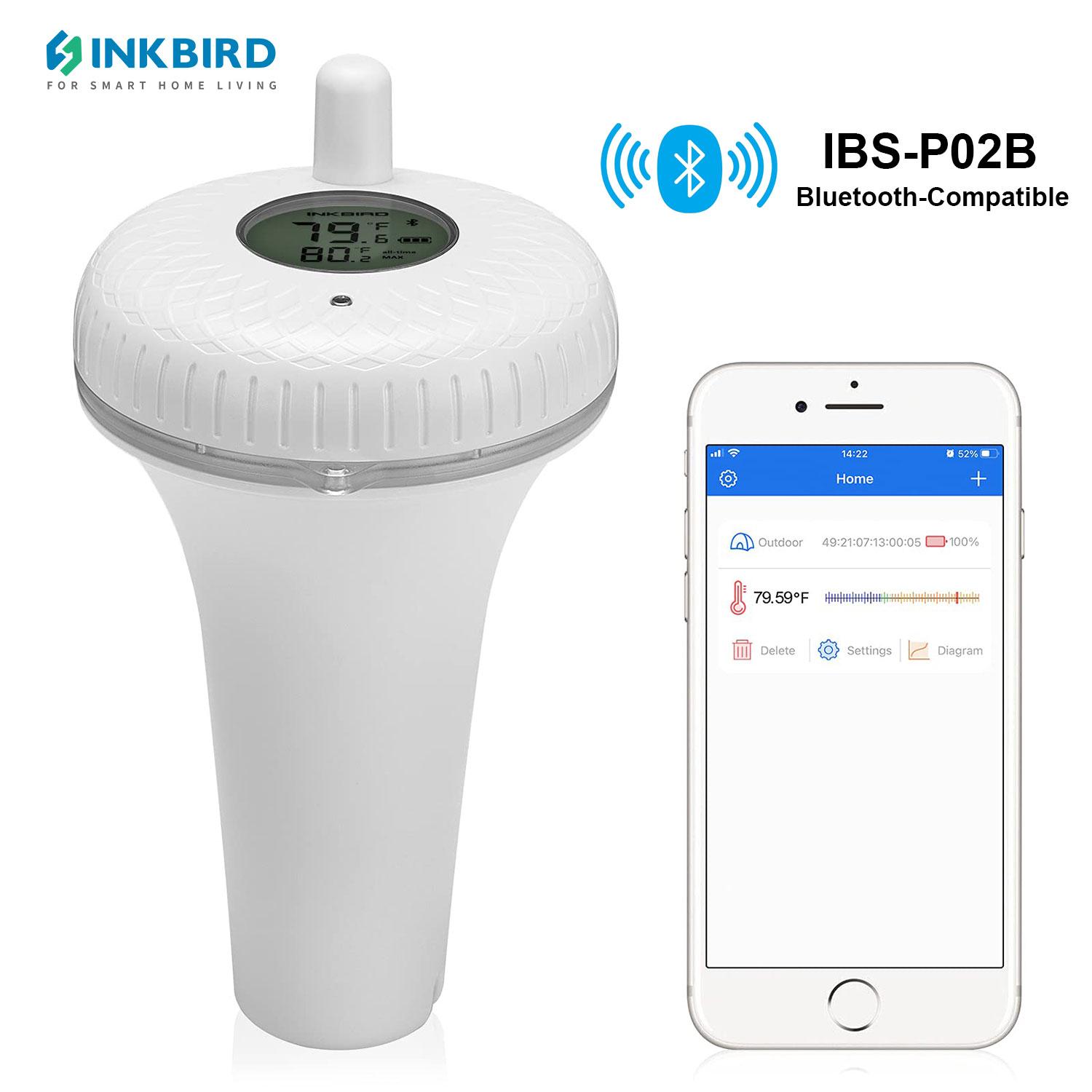INKBIRD IBS-P01R Wireless Pool Thermometer IPX7