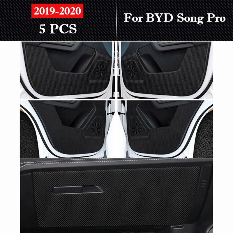 For BYD Song Pro DMi 2019-2026 Car Door Anti Kick Pad Glove Box Protection Stickers Scratch Resistant Film Interior Accessories