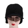 Unisex Winter Hat Plush Fur Lined Warm Earflap Cap Stylish Soft Beanie Hat Outdoor Thick Ski Sports Knitted Hat